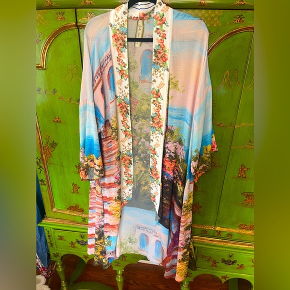 Aratta | Jackets & Coats | Arrata Silent Journey Tuscany Kimono Worn ...